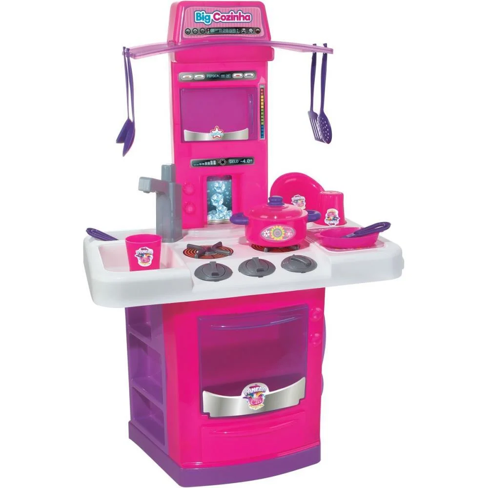 Brincando De Casinha Nova Big Cozinha 69Cm Big Star - imagem 3