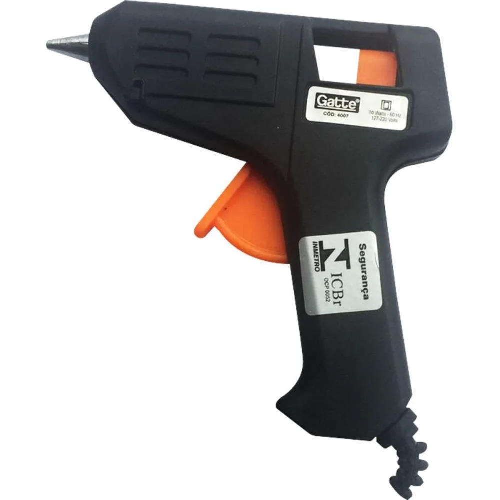 Pistola De Cola Quente 10W Bivolt Pequena Pt. Make+ (Unidade) - imagem 3