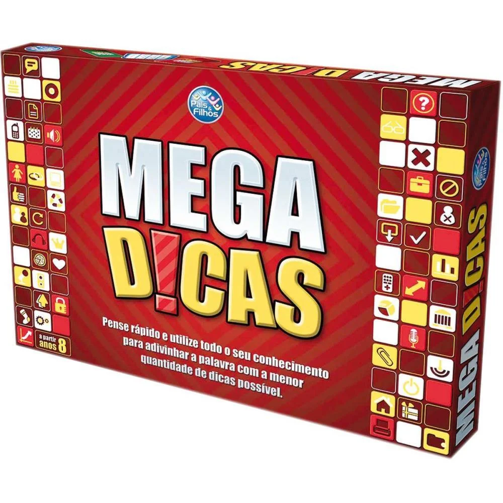 Jogo De Tabuleiro Mega Dicas Pais E Filhos (Unidade) - imagem 4