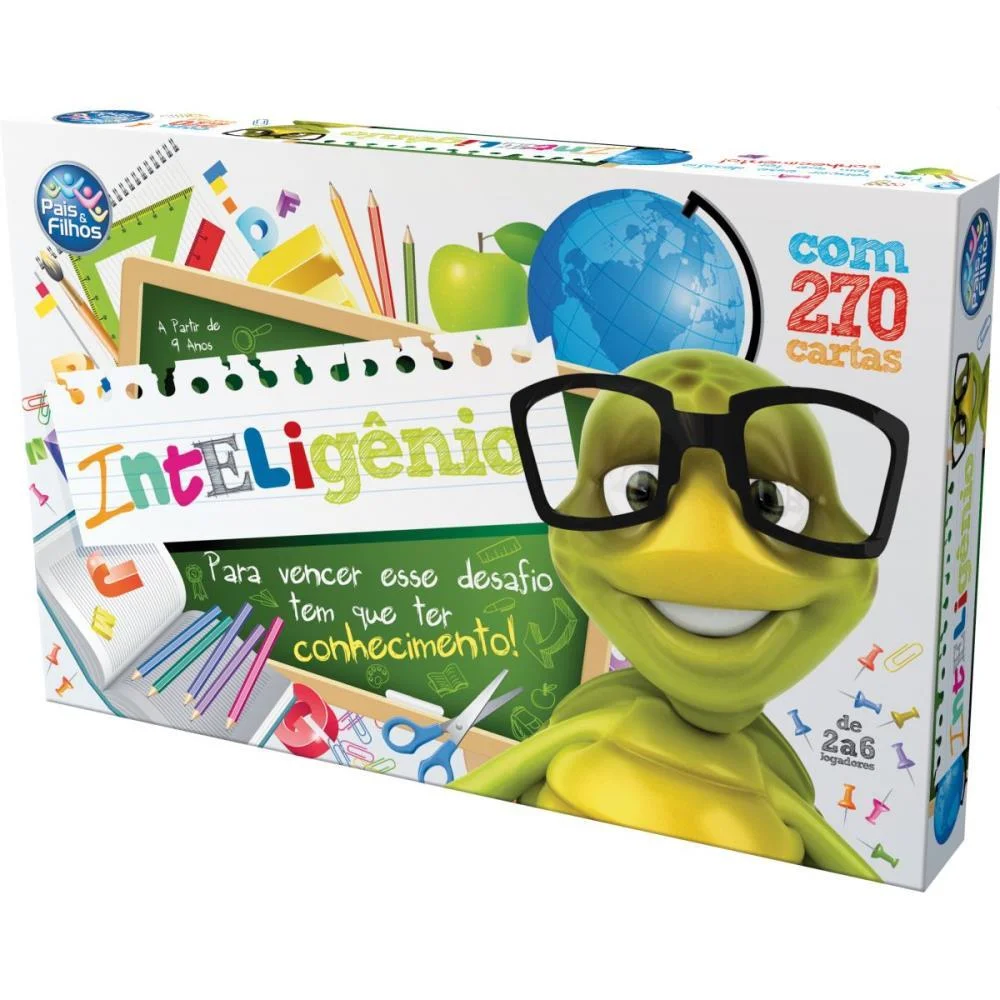 Jogo De Tabuleiro Inteligenio C/270 Cartas Pais E Filhos (Unidade) - imagem 2