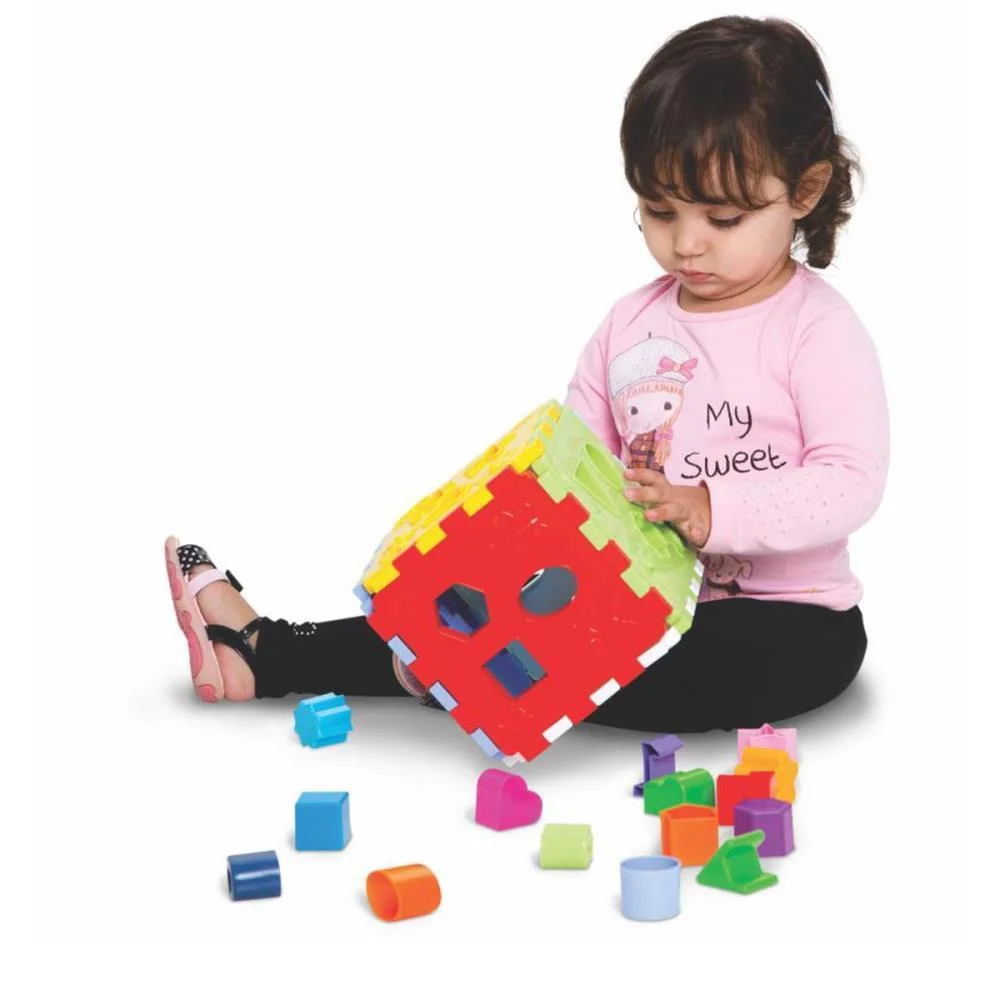 Brinquedo Educativo Cubo Didatico C/Blocos Merco Toys (Unidade) - imagem 4