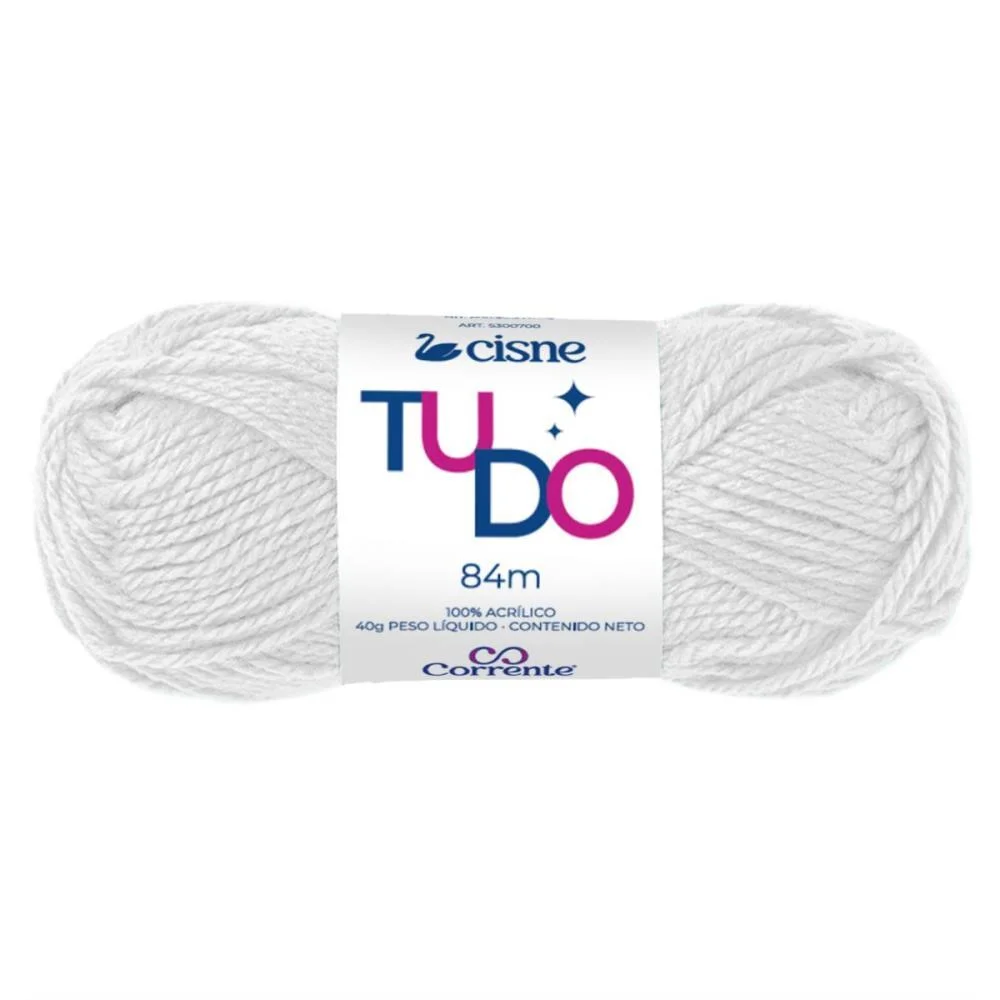 La Trico Cisne Tudo 0000B 40G Branco Coats Corrente (Pct.c/05) - imagem 3
