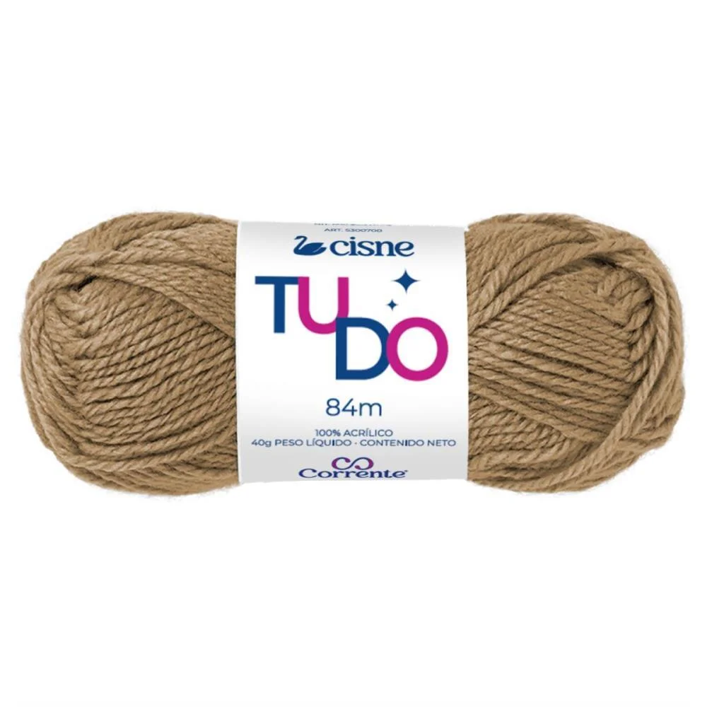 La Trico Cisne Tudo 00804 40G Bege Coats Corrente (Pct.c/05) - imagem 2