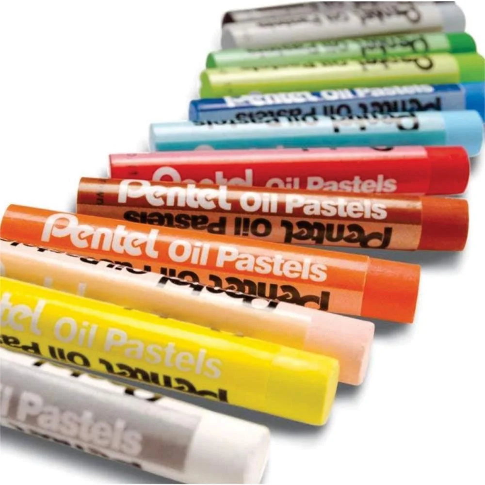 Giz Pastel Oleoso 25Cores Pentel (Estojo) - imagem 4
