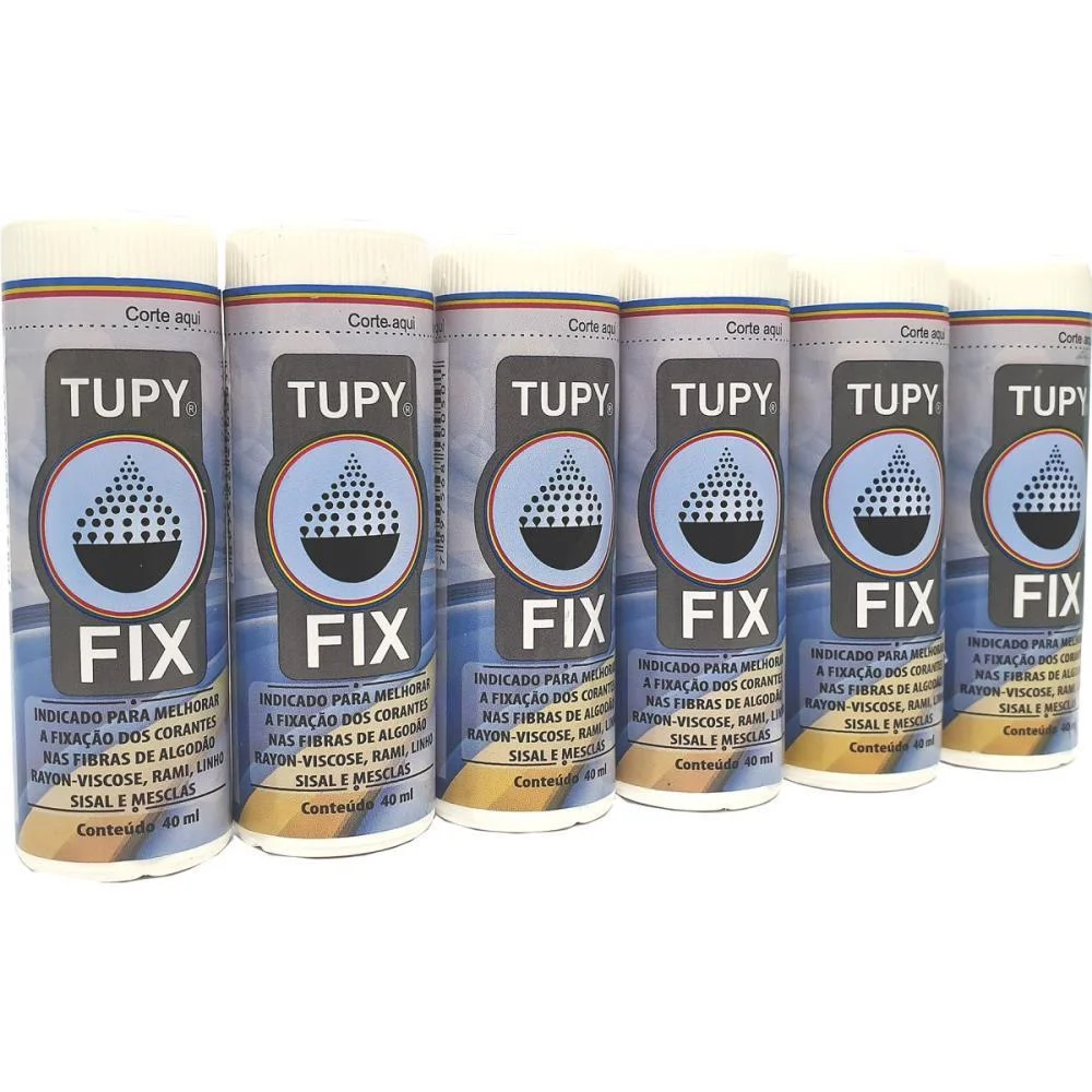 Corante Liquido Tupy Fixador 40Ml Corantes Tupy (Pct.c/06) - imagem 3
