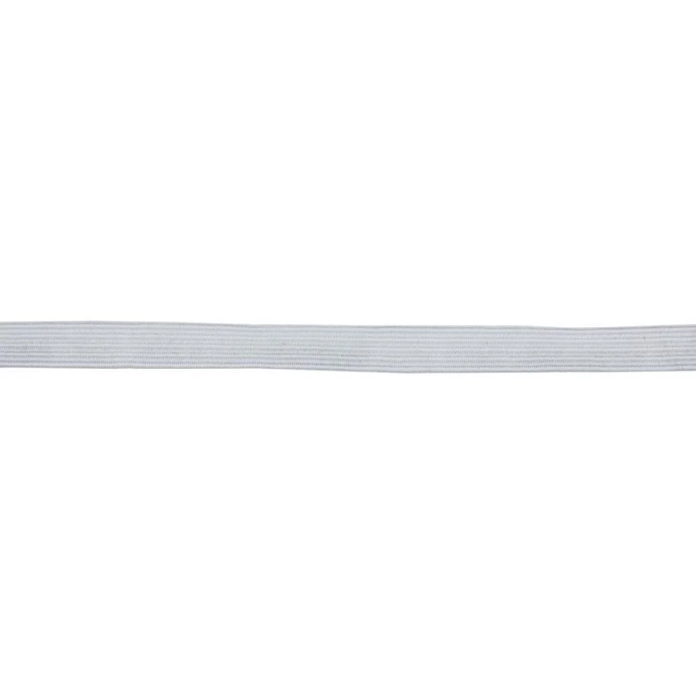 Elástico Costura Algodao Chato 7Mmx100M Branco Sao Jose (Rolo) - imagem 2