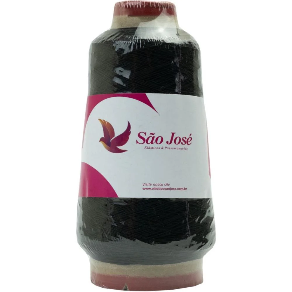 Lastex Preto 500M Sao Jose (Rolo) - imagem 2