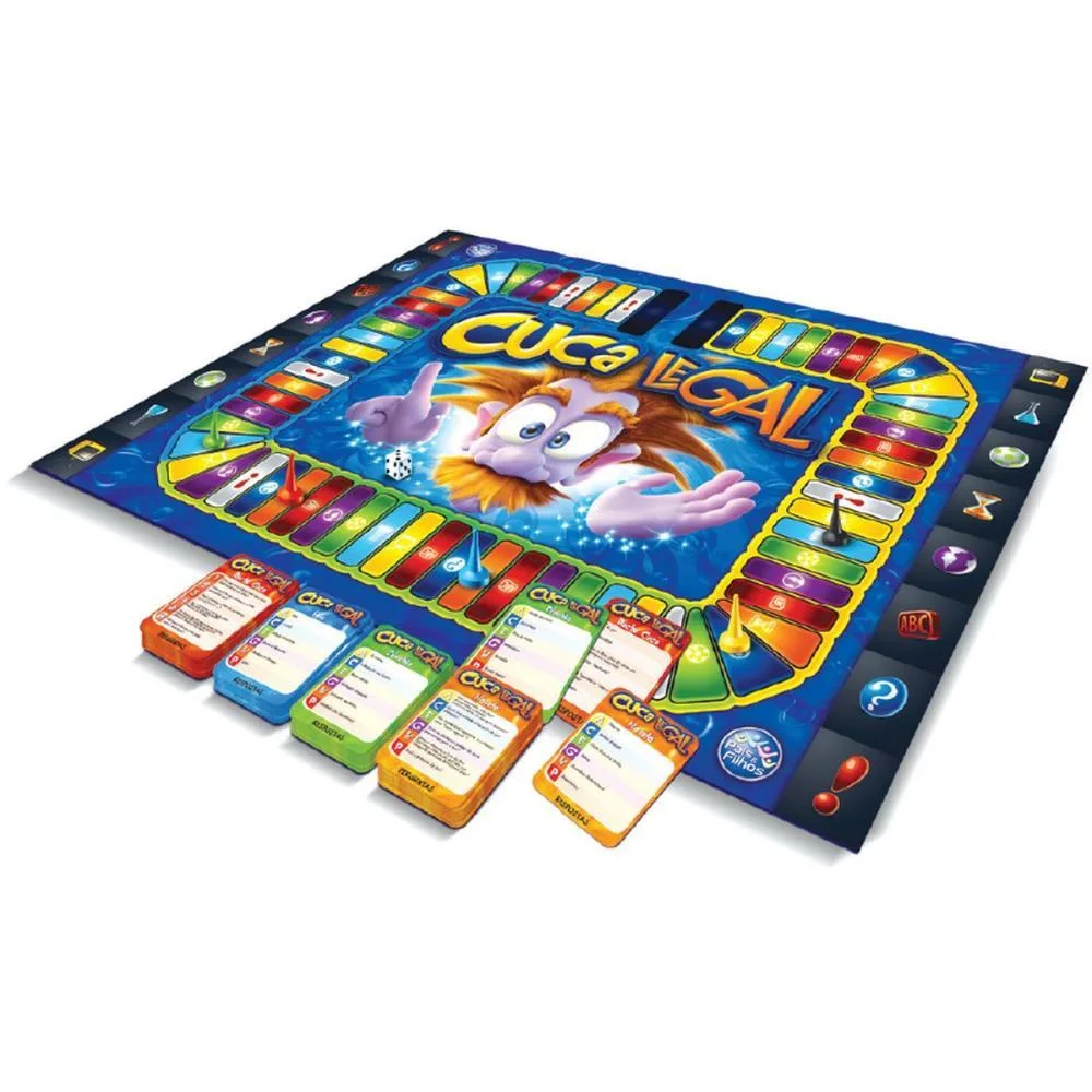 Jogo De Tabuleiro Cuca Legal Pais E Filhos (Unidade) - imagem 4
