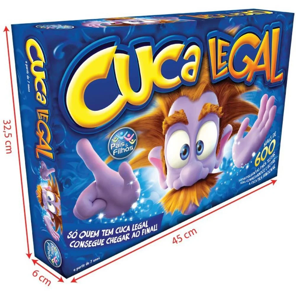 Jogo De Tabuleiro Cuca Legal Pais E Filhos (Unidade) - imagem 8