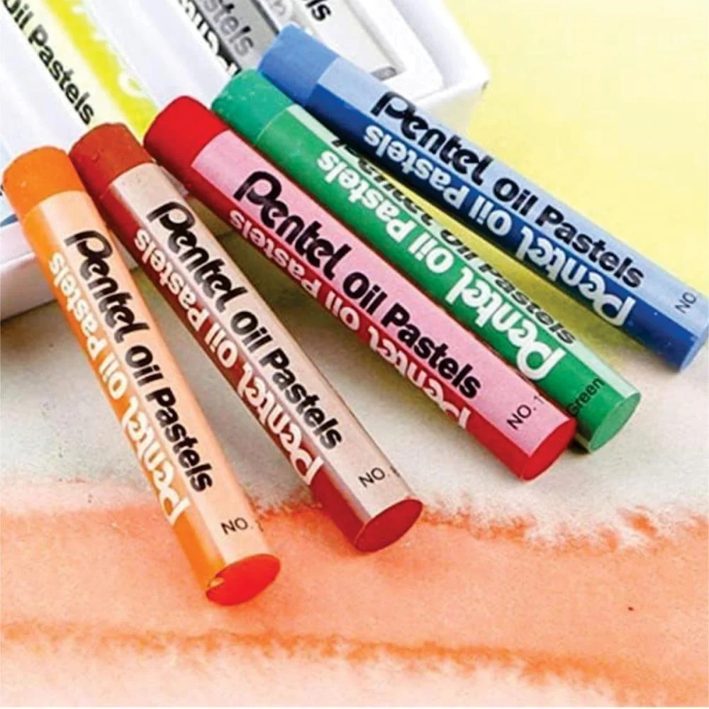 Giz Pastel Oleoso C/50 Cores Pentel (Estojo) - imagem 6