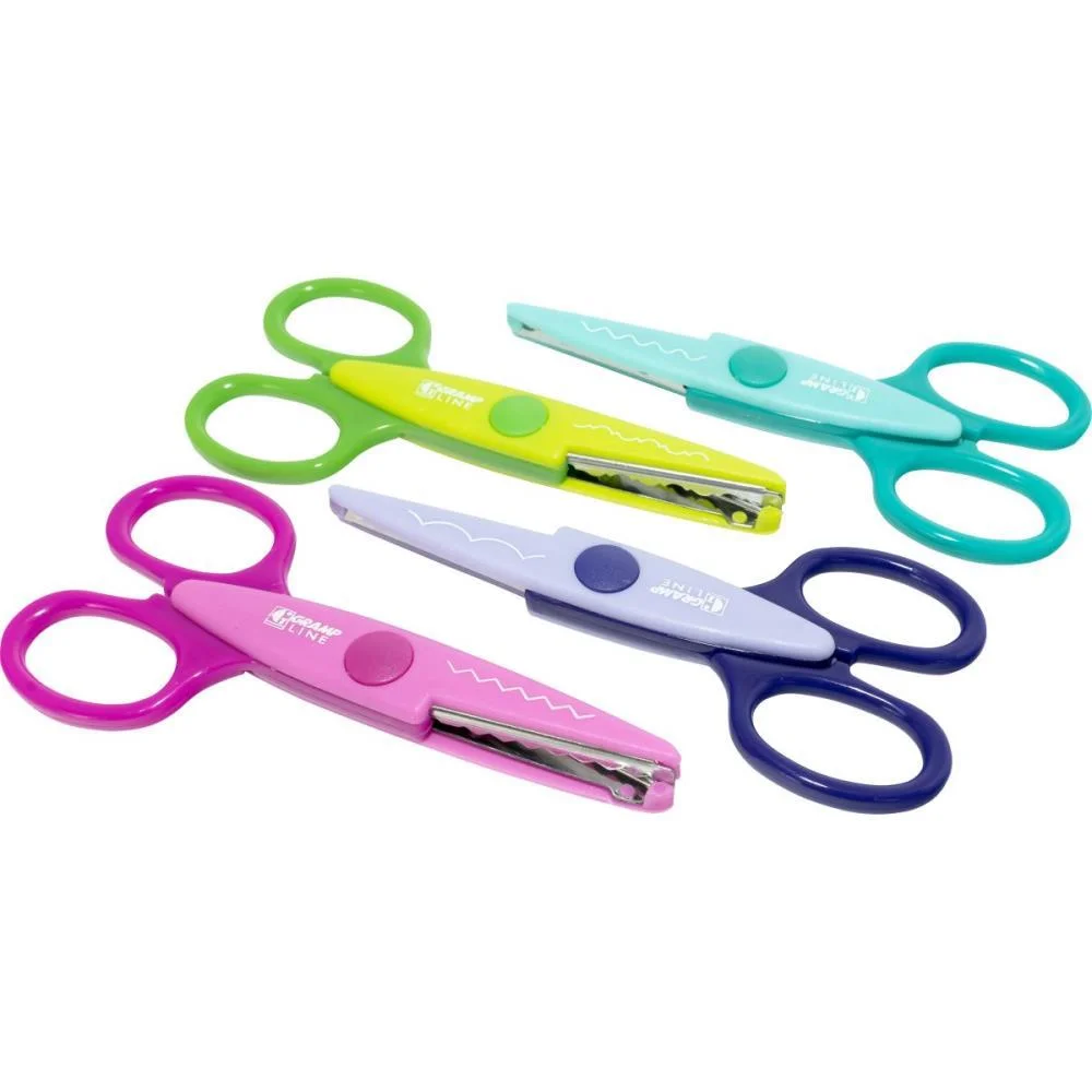 Tesoura Artesanal Picotar G-4404 13,5Cm (S) Gramp Line (Dp.c/12) - imagem 5