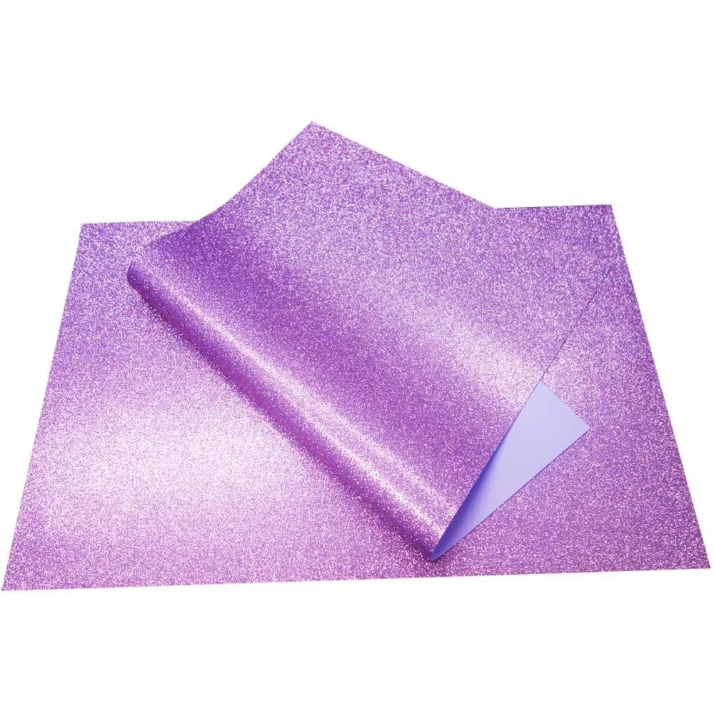 Placa Em Eva 60X40Cm Gliter Lilas V.m.p. (Pct.c/05) - imagem 2