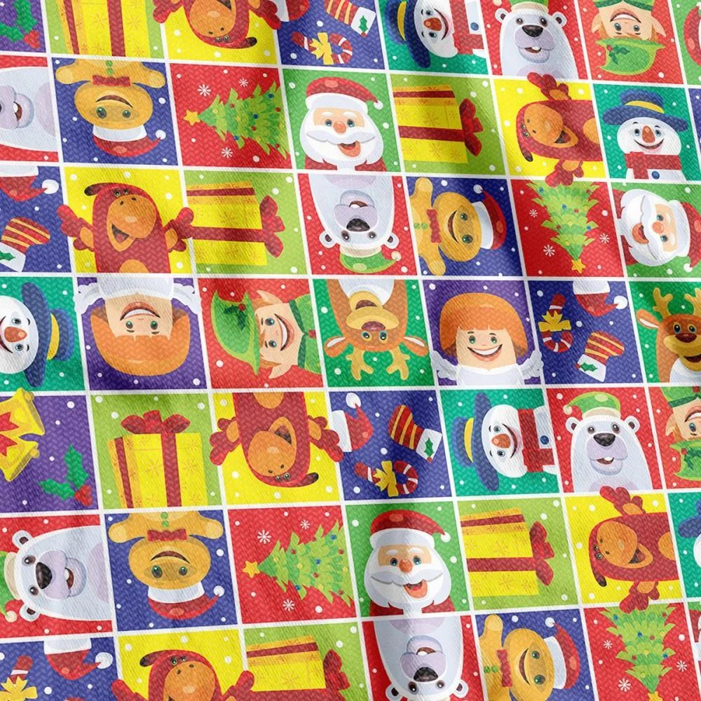 Tnt Estampado 1,40M 40G Natal Colorido Supper (Rl-25Mts) - imagem 3