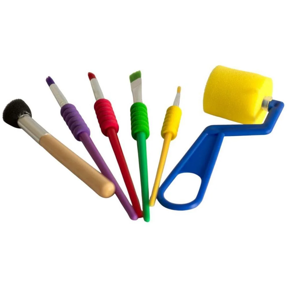 Pincel Artesanal Kit Pincel Artistico Grip C/6P Kit (Kit) - imagem 3