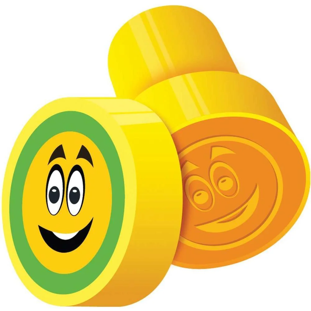 Carimbo Pedagogico Cis Stamp Carinhas Sertic (Cx.c/24) - imagem 2