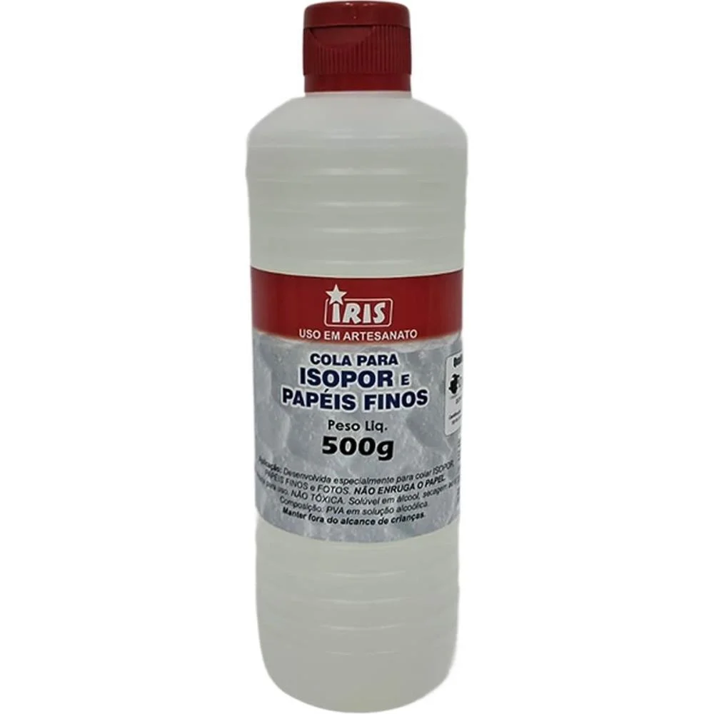 Cola Para Isopor Iris 500G. Iris (Unidade) - imagem 2