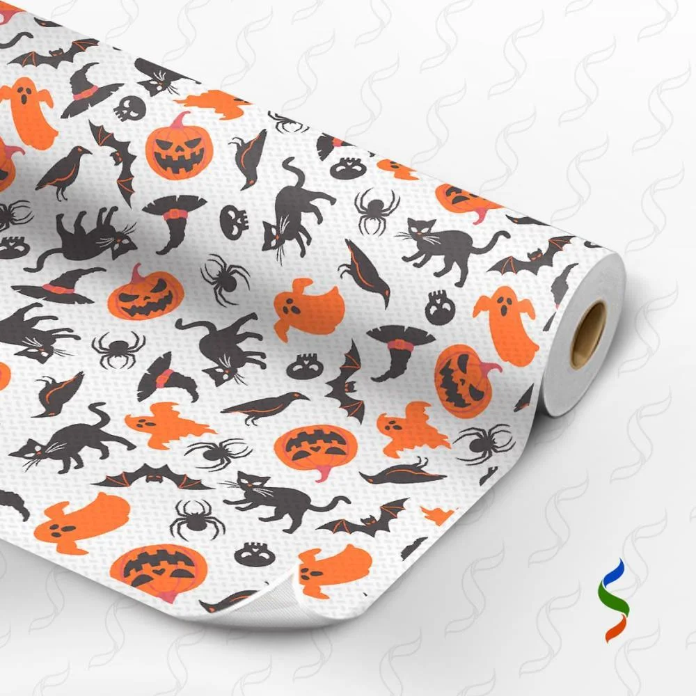 Tnt Estampado 1,40M 40G Halloween Desenhos Supper (Rl-25Mts) - imagem 3
