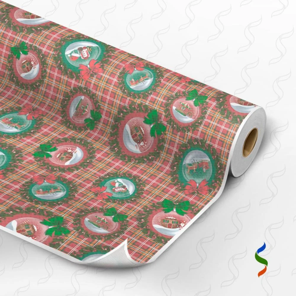Tnt Estampado 1,40M 40G Natal Guirlanda Supper (Rl-25Mts) - imagem 2