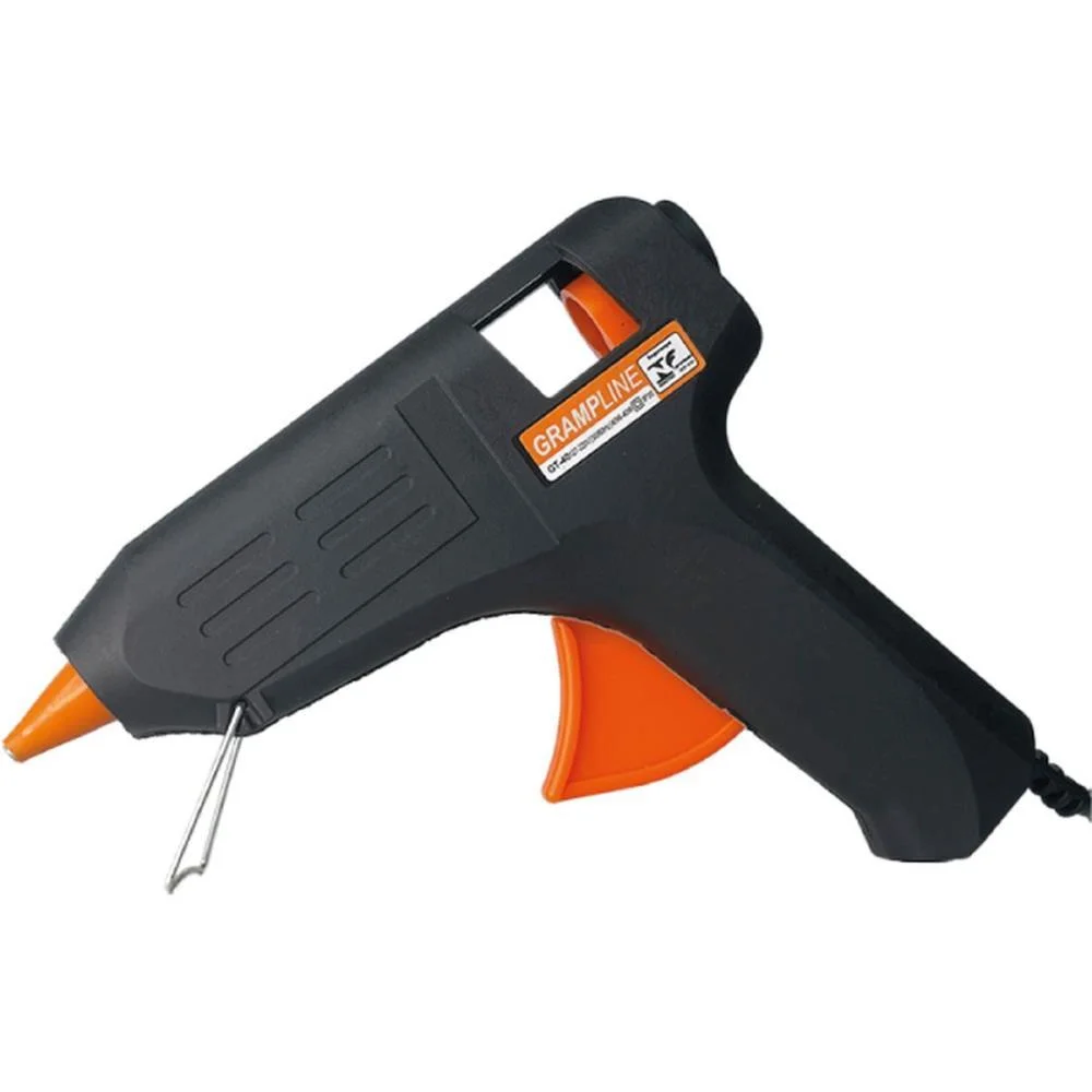 Pistola De Cola Quente 15W Gt-40 Bivolt Grande Preto Gramp Line (Blister) - imagem 2