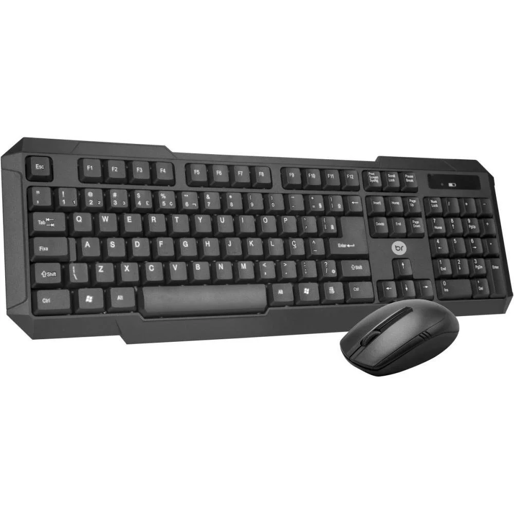 Kit Perifericos Teclado+Mouse+Nano Receptor Bright (Kit) - imagem 2