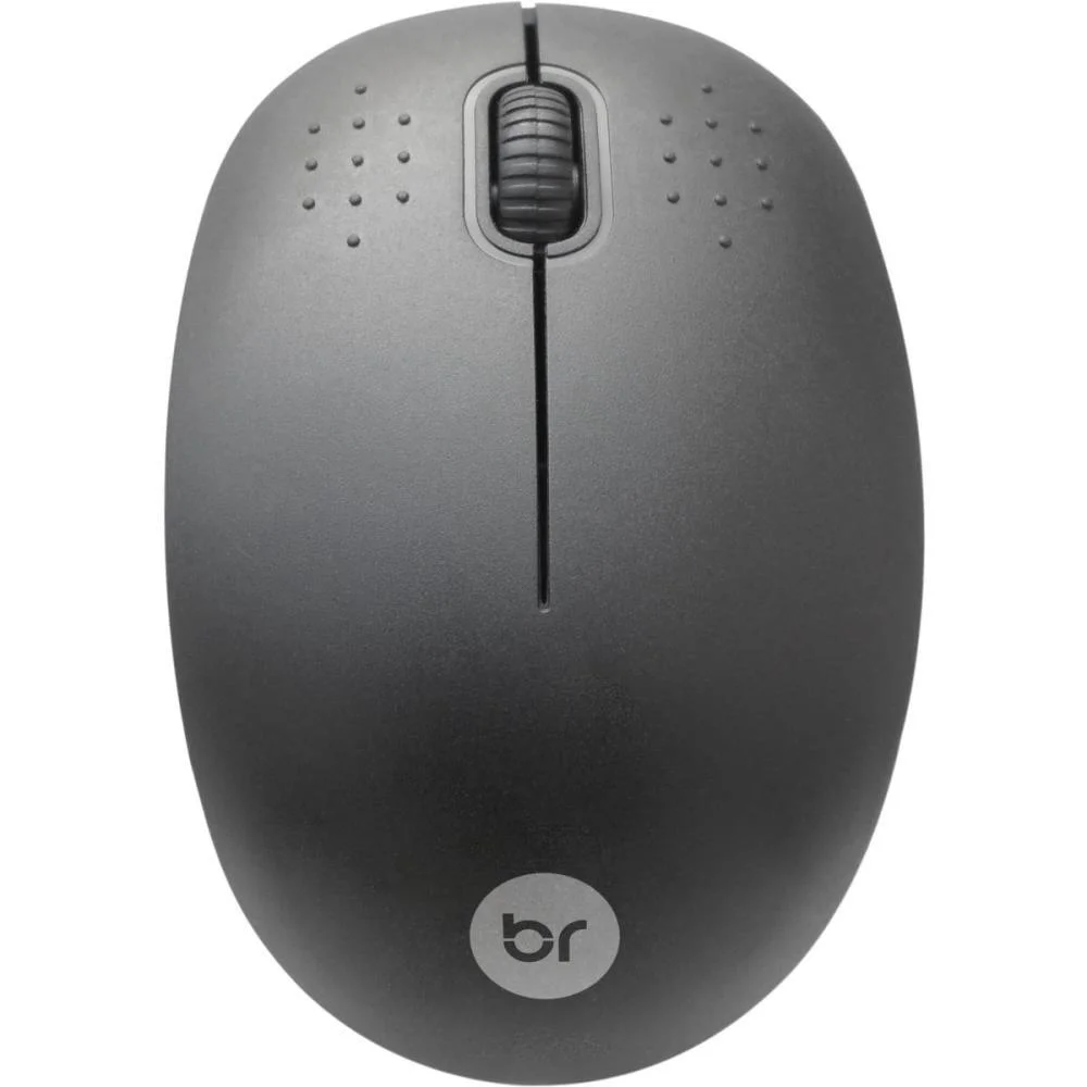 Mouse Optico Sem Fio Malasia Preto 800Dpi 3Botoes Bright (Unidade) - imagem 3