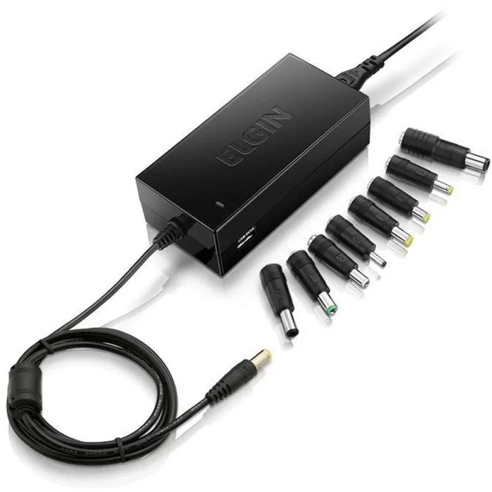 Fonte Para Notebook 90W Universal C/09 Adapt.bivol Elgin - imagem 3
