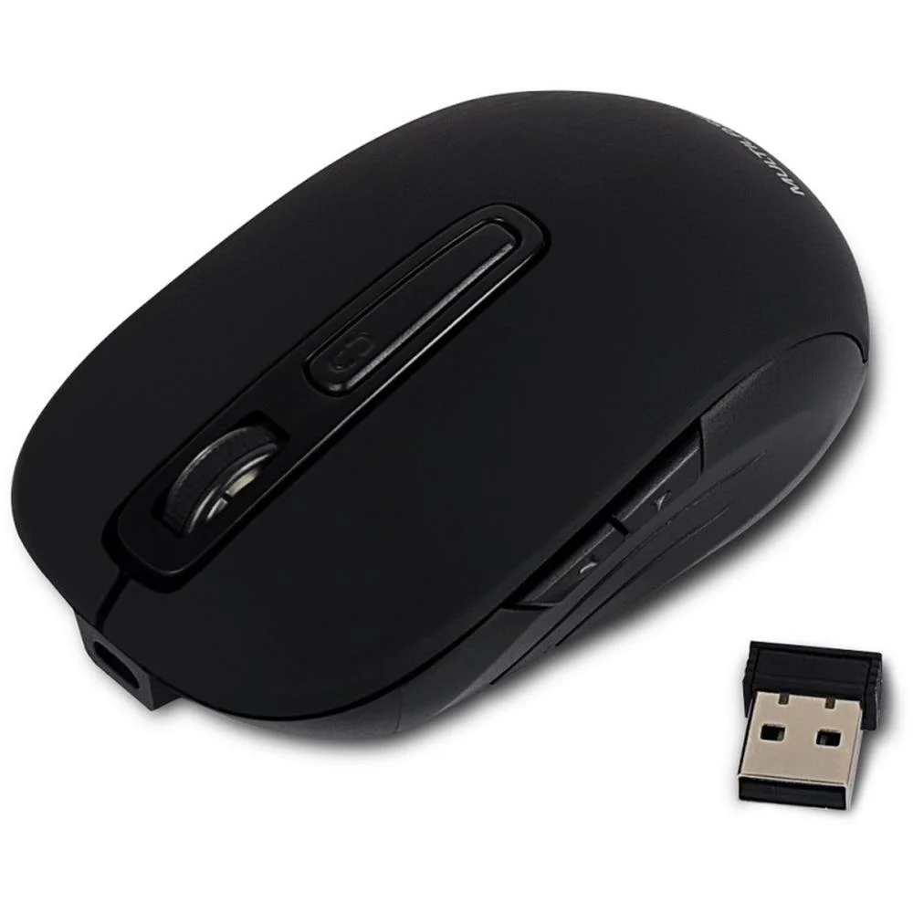 Mouse Optico Sem Fio 1600Dpi 2.4Ghz Preto Recarreg. Multi (Unidade) - imagem 6