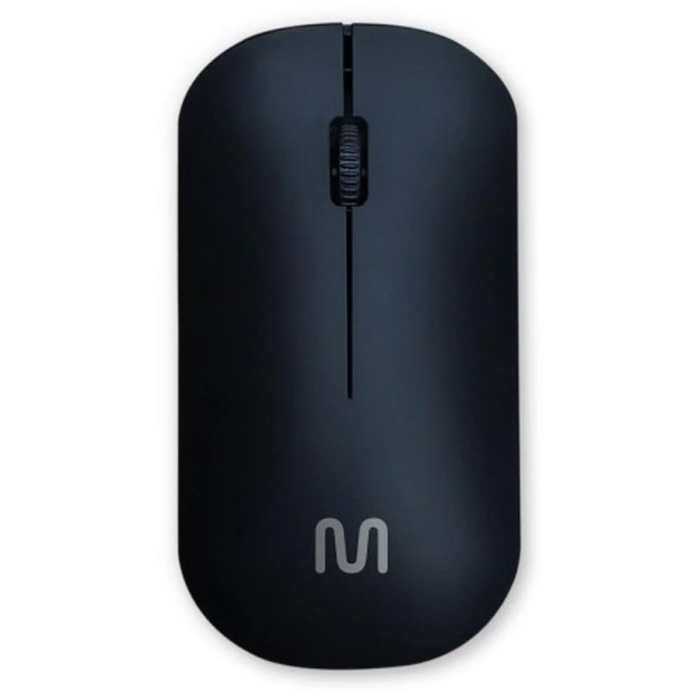 Mouse Optico Sem Fio Slim Preto 1200Dpi Multi (Unidade) - imagem 2