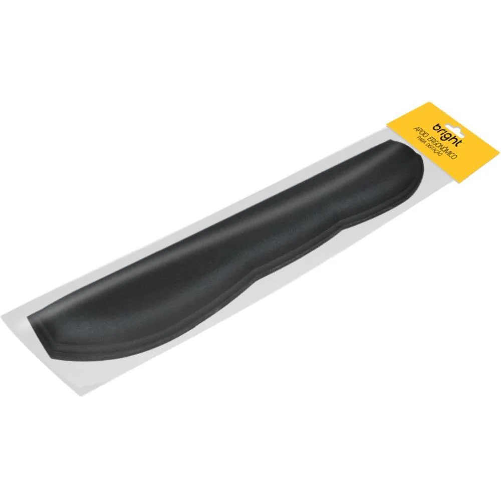 Descanso Ergonomico Apoio De Punho P/Teclado Preto Bright (Unidade) - imagem 3