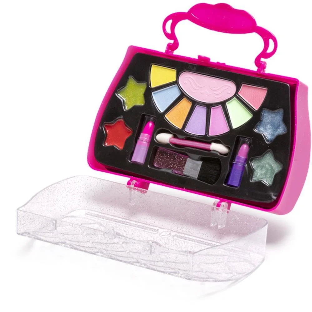 Maquiagem E Beleza Infantil Make Brinq Maleta C/Sombra/Glo Polibrinq (Unidade) - imagem 2