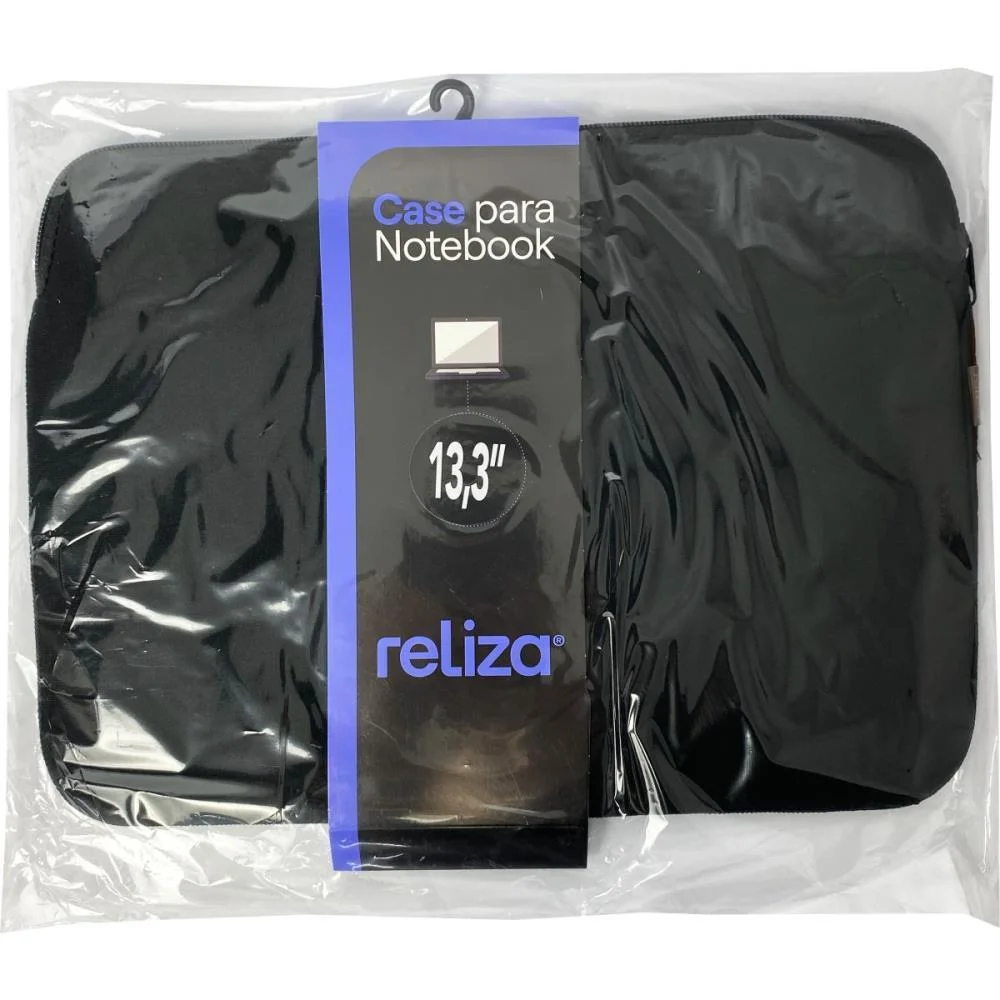 Cases Para Notebook Neoprene Preto Slim 14Pol. Reliza (Unidade) - imagem 5