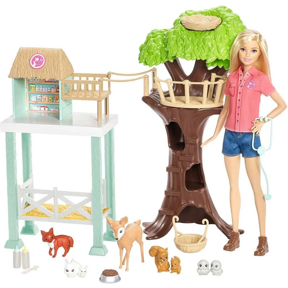Barbie Profissoes Playset Resgate De Animais Mattel (Unidade) - imagem 4