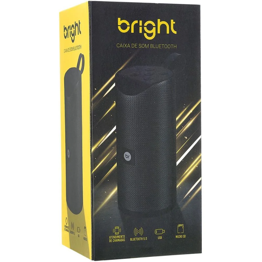 Caixa Acustica Bluetooth Usb E Micro Usb Pt Bright (Unidade) - imagem 7