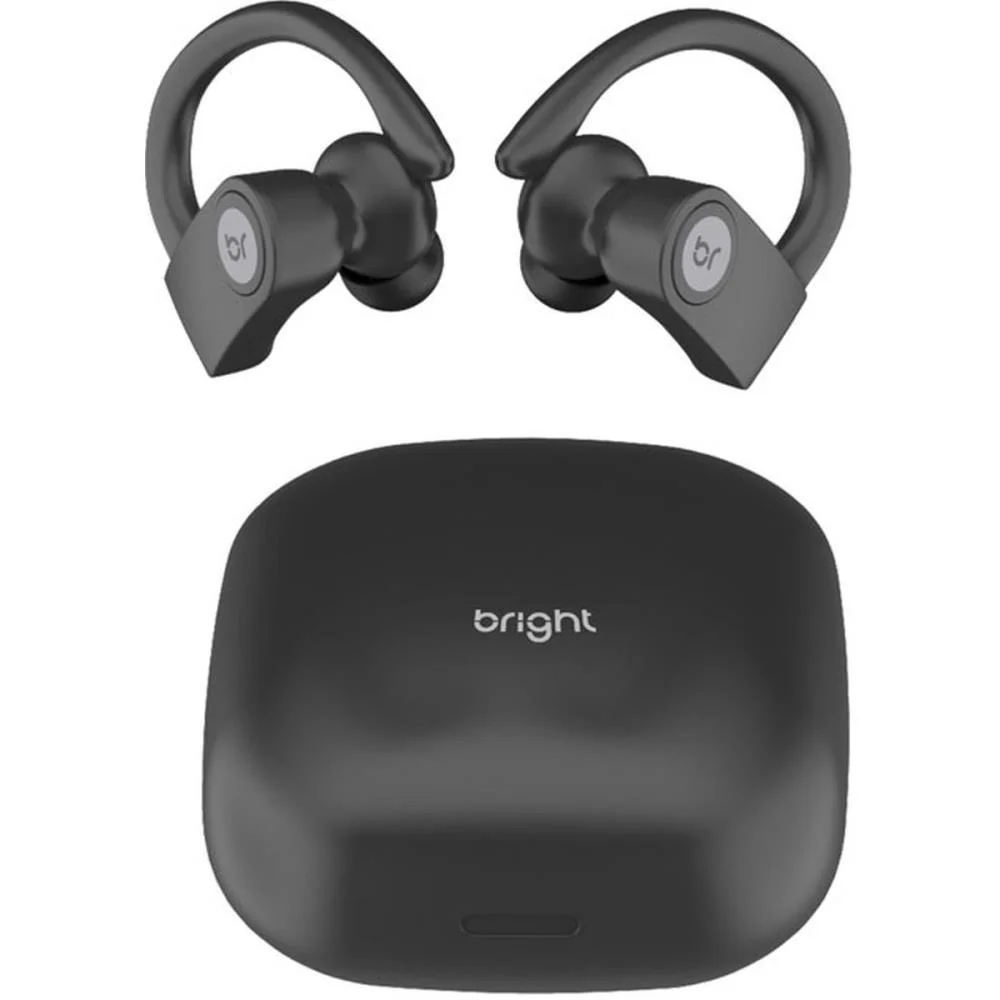 Fone De Ouvido Bluetooth Sporte Extreme 5.1 Ipx4 Preto Bright - imagem 4
