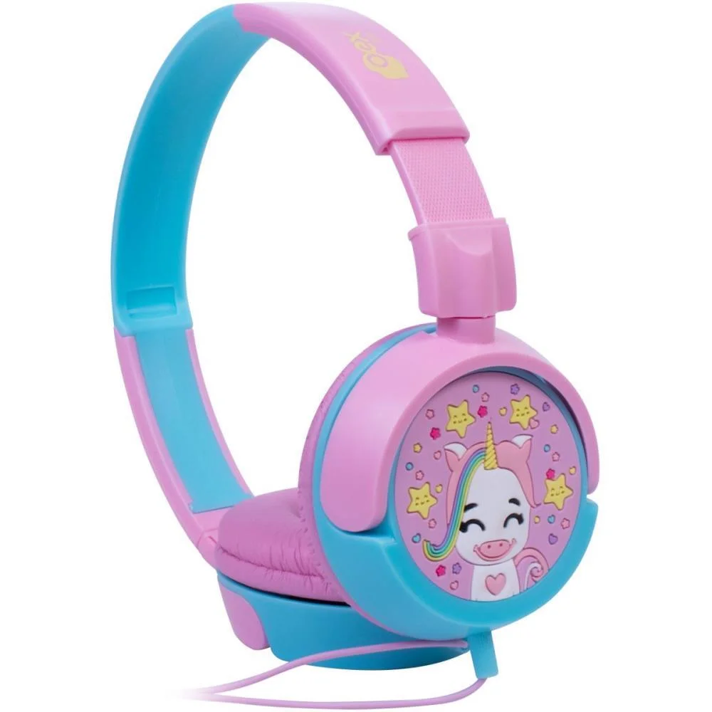 Fone De Ouvido Headphone Unicornio Cabo 1,20M Newex - imagem 3