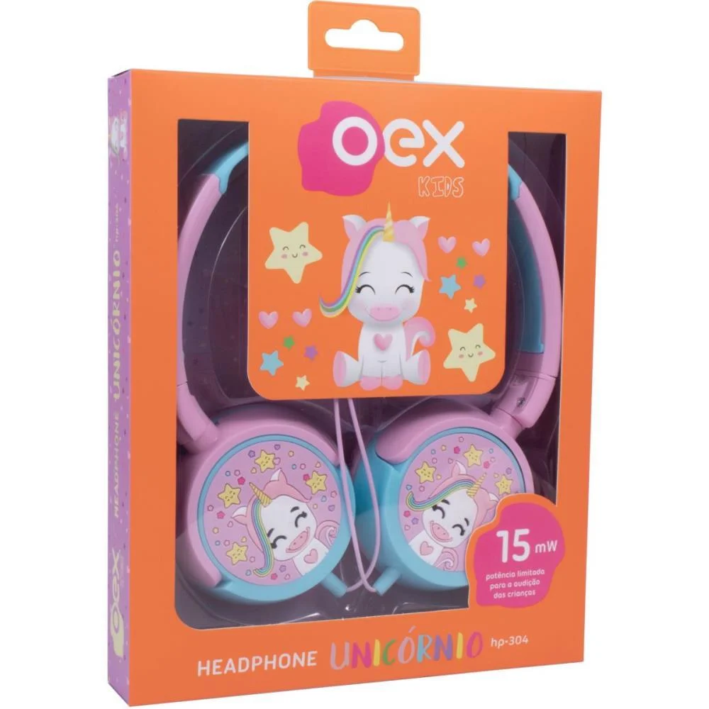 Fone De Ouvido Headphone Unicornio Cabo 1,20M Newex - imagem 5