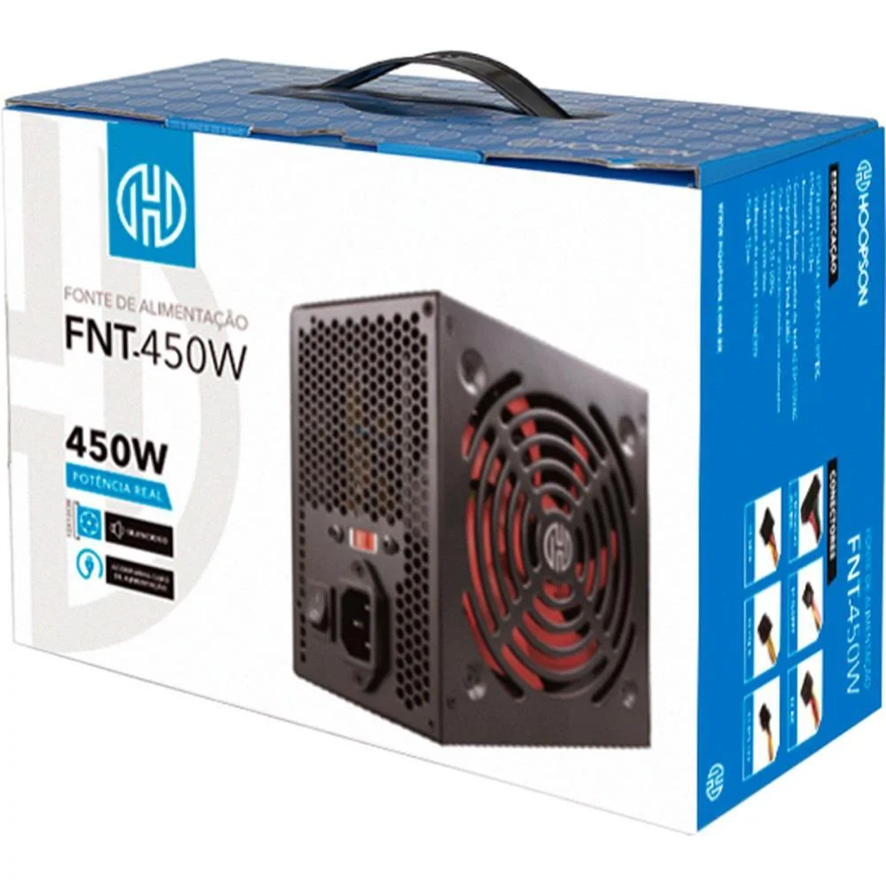 Fonte De Alimentacao 450W Hoopson Mercoriental - imagem 2