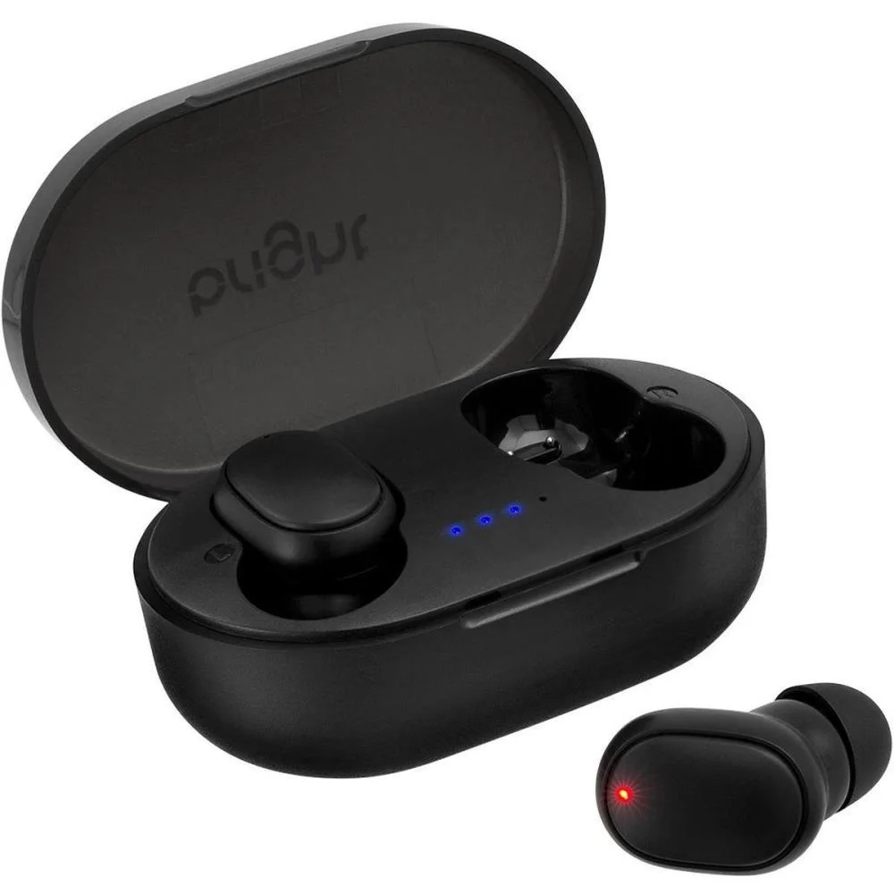 Fone De Ouvido Bluetooth Max Sound Preto Bright - imagem 2