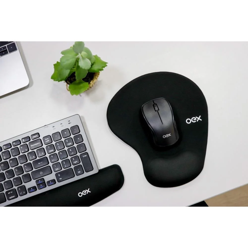 Mouse Optico Sem Fio Wireless 2.4Ghz Preto Newex (Unidade) - imagem 3