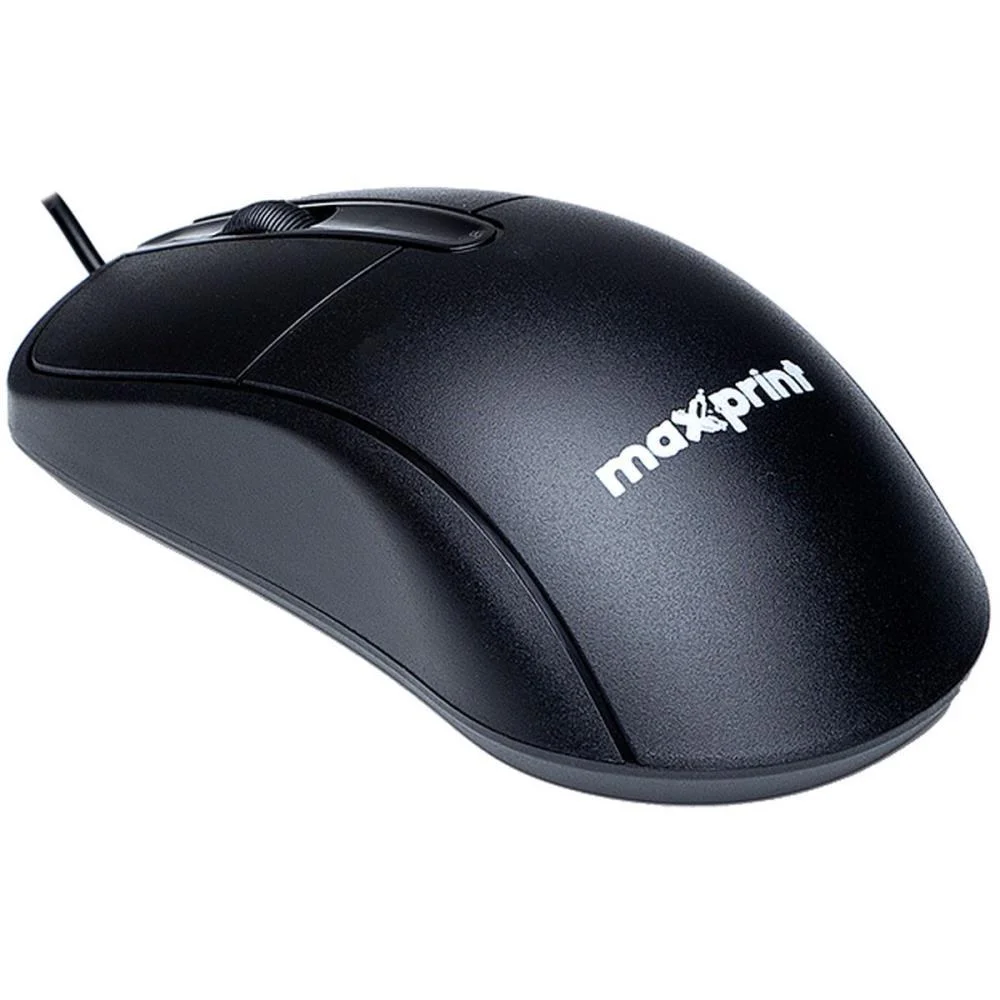 Mouse Optico Usb 1200Dpi Office Easy Cabo 1,35M Maxprint (Unidade) - imagem 4