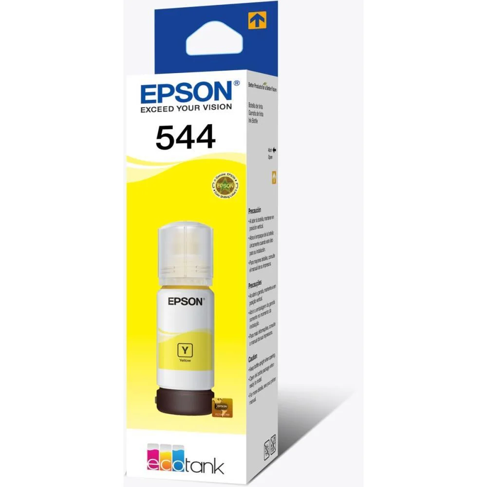 Refil De Tinta Epson 544 Amarelo Epson (Unidade) - imagem 4