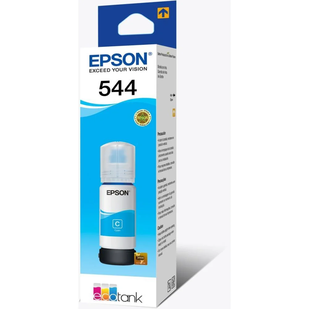 Refil De Tinta Epson 544 Ciano Epson (Unidade) - imagem 4