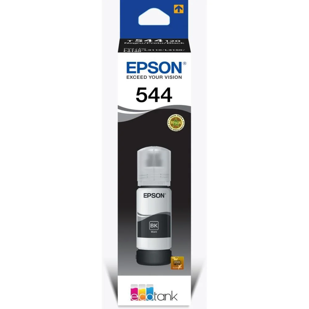 Refil De Tinta Epson 544 Preto Epson (Unidade) - imagem 3