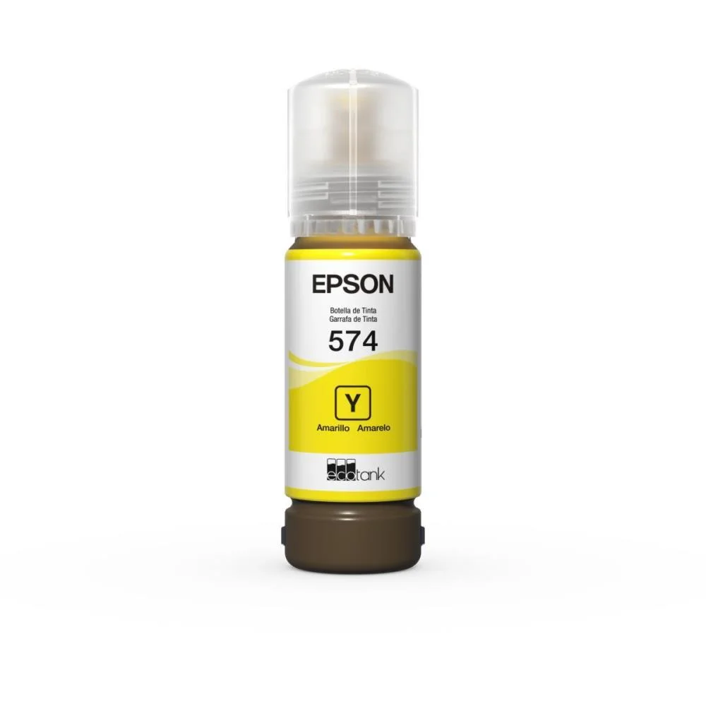 Refil De Tinta Epson 574 Amarelo Epson (Unidade) - imagem 3