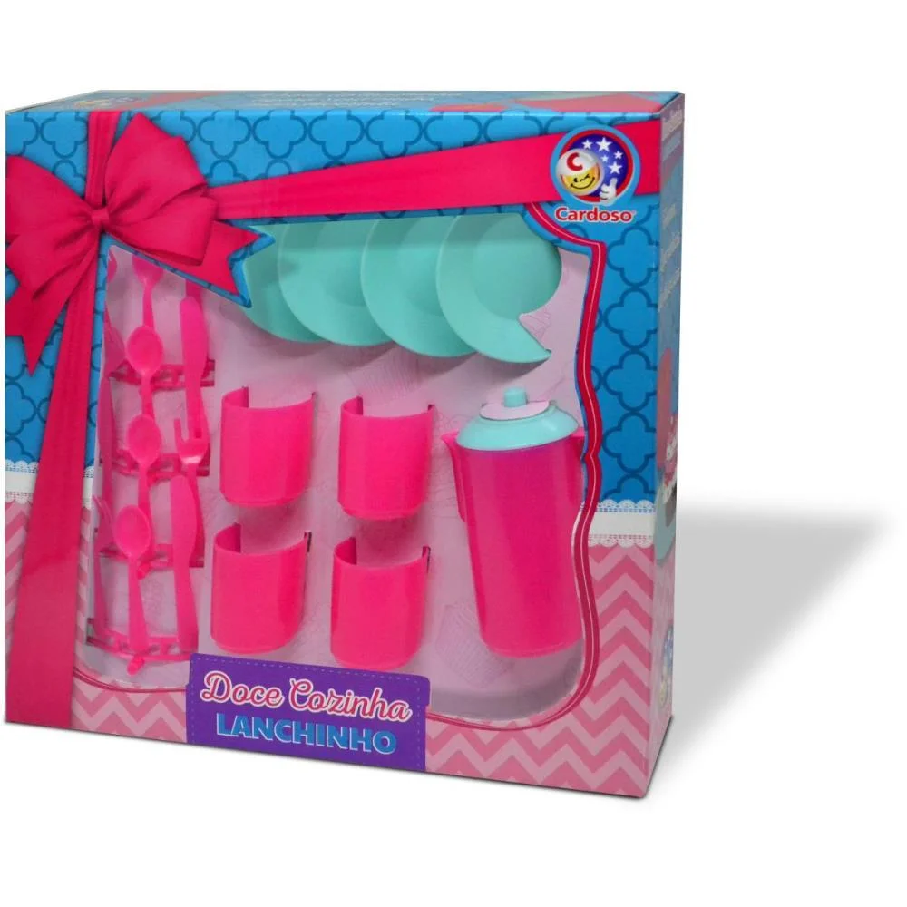 Brincando De Casinha Doce Cozinha Lanchinho Cardoso Toys - imagem 3