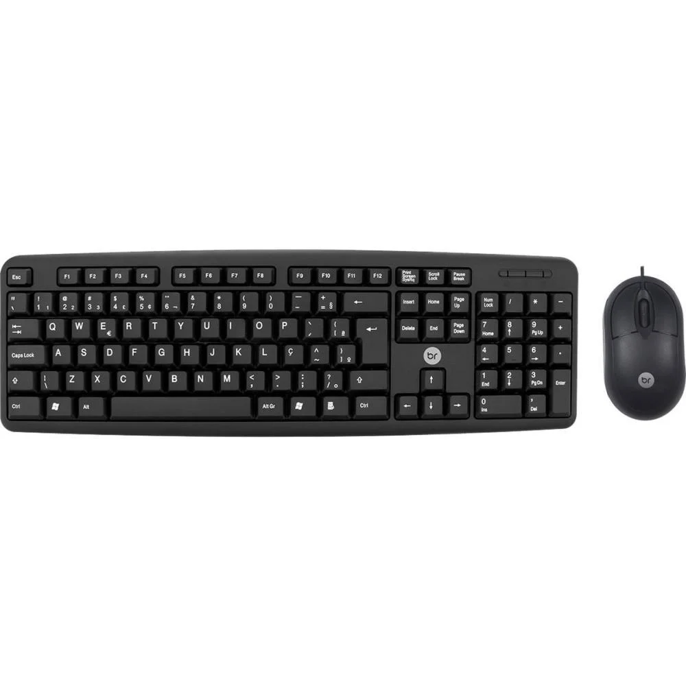 Kit Perifericos Teclado+Mouse Corporativo Bright (Kit) - imagem 2