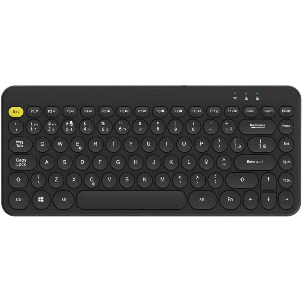 Teclado Usb Dual Mode 2.4G+ Buetooth P Bright (Unidade) - imagem 4