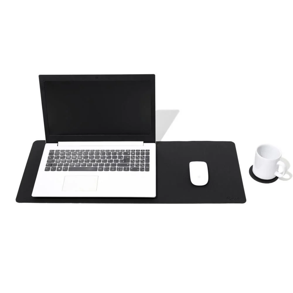 Mouse Pad Deskpad Courino Preto 30X70Cm Cavia (Unidade) - imagem 2