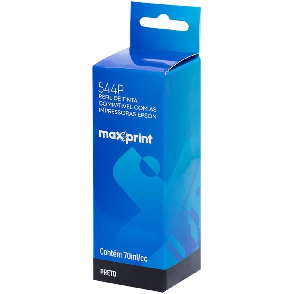 Refil De Tinta Epson Comp. 544P Preto 70Ml Maxprint (Unidade) - imagem 4