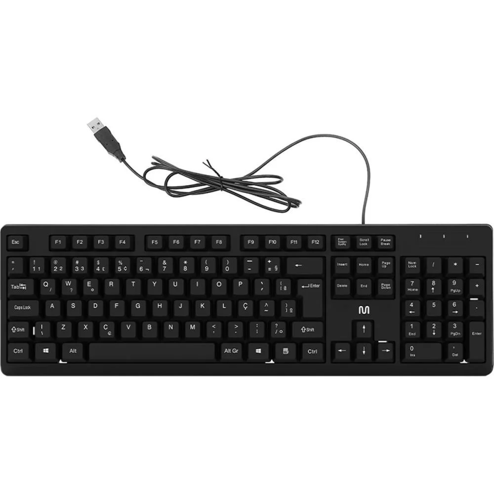 Teclado Usb Tf600 Teclas Silenciosas Multi (Unidade) - imagem 2